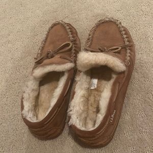 Kids LL bean moocasins